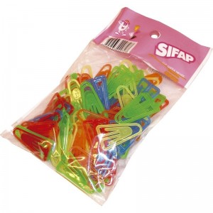 CLIPS GUSTY PLASTICO X 100 SIFAP