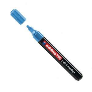 MARCADOR EDDING  790 A ALUMI.PAINT.AZUL