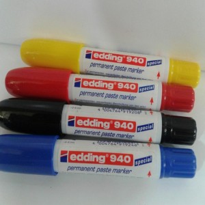 MARCADOR EDDING  940 PERM.PASTE MARKER BLANCO