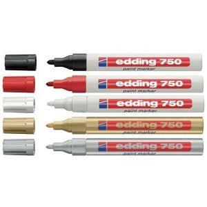 MARCADOR EDDING  750 T/ESMALTE VS.COL.