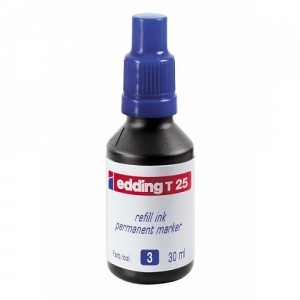 TINTA EDDING P/MARCADOR PERM.T25 AZUL