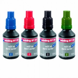 TINTA EDDING P/MARCADOR PIZARRA T30 ROJO