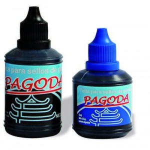 TINTA SELLOS PAGODA  120CC  NEGRO