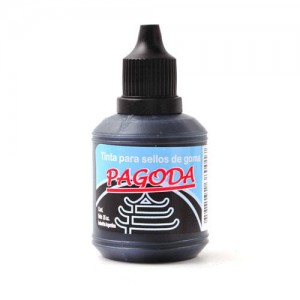 TINTA SELLOS PAGODA   35CC  NEGRA