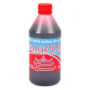 TINTA SELLOS PAGODA  500CC  ROJO