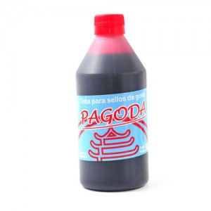 TINTA SELLOS PAGODA 1000CC  ROJO