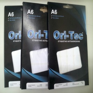 CJ ETIQUETAS ORI-TEC A6 X30HJS ENVIO