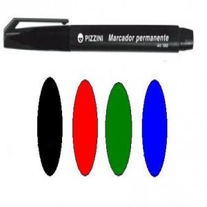 MARCADOR PIZZINI PERM.1MM 1263 NEGRO