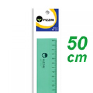 REGLA 50CM PIZZINI VERDE 173250