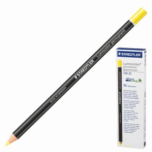 LAPIZ DERMATOGRAF. STAEDTLER 108-20 COLOR PARA VIDRIO