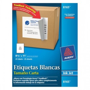 ETIQUETA AVERY 15667/15267 1.3X4.5 X 10HJ carta