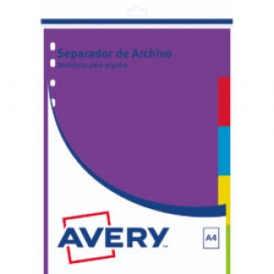 JG SEPARAD.AVERY ESCOLAR 80004BASICO 5 LENG.