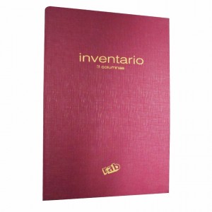 LIBRO RAB INVENTARIO 3 COL.T/FLEX 40PAG. 2233/I3