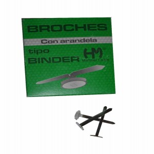 BROCHE BINDER 644 DE 25MM X 100