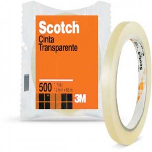 CINTA ADHES. SCOTCH 500 12X66 MTS