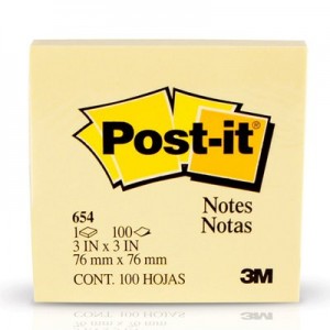 POST-IT 654 AMARILLO