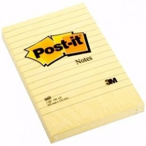 POST-IT 660 RAYADO AMARILLO 98.4X149