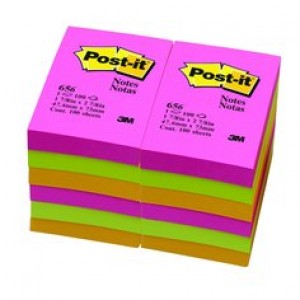 POST-IT 656AN FLUO X 12