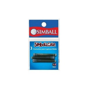 CARTUCHO SIMBALL COLE P/ROLLER X3 LARGO AZUL LAV