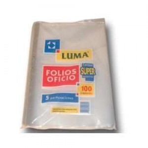 FOLIO LUMA OF. SUPER X 100 UNID.