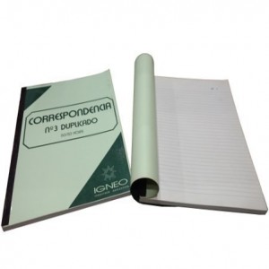 CUADERNO CORRESPONDENCIA IGNEO Nº3 DUPLICADO