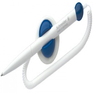 BOLIGRAFO SCHNEIDER KLICK FIC PEN AZUL C/CADENA