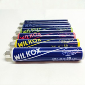 MARCADOR WILKOX 1/8" P/PLAST-60 AZUL CM3