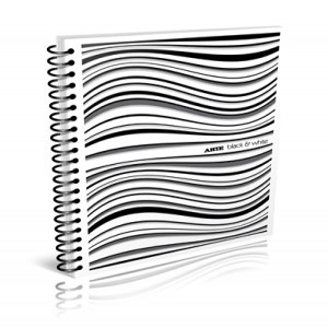 CUADERNO ARTE B&W C/ESP. 29,7 T/PVC X80HJS //