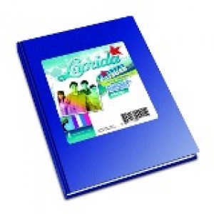 CUADERNO LAPRIDA T/DURA 16X21 FORR.AZUL X50HJS //