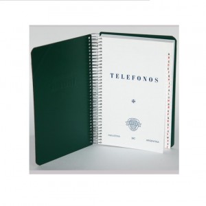 MERIDIANO 106 AGENDA TELEFONICA VERT.REF.DOBLE IND