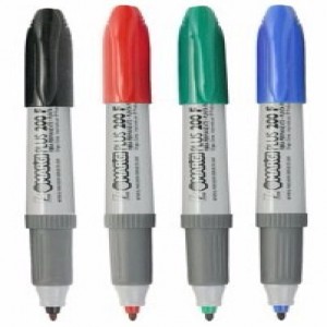 MARCADOR MARGI 200F PERMAN. P/FINA 1MM ROJO