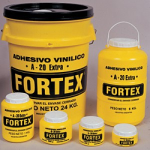 ADHESIVO VINILICO FORTEX A 20 X 6LTROS