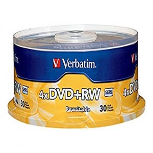 DVD+RW VERBATIM 4.7GB 4X SPINDLE X 30