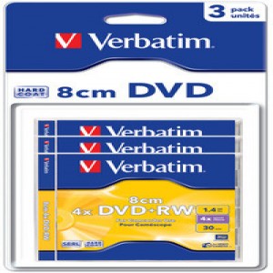 DVD-RW VERBATIM 4.7GB 2X SPINDLE C/CAJITA