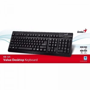 TECLADO GENIUS KB-125 USB NEGRO
