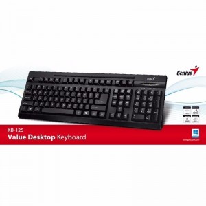 TECLADO GENIUS KB-125 USB NEGRO