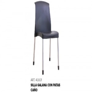 Silla Galana con patas de caño