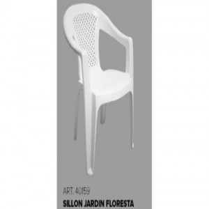 Sillon Jardin Floresta Blanco