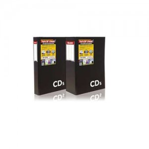 PORTA CD CHIES CARPETA DOBLE 2xHOJA P/80 CD