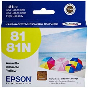 CART.TINTA EPSON T081420 AMARILLO