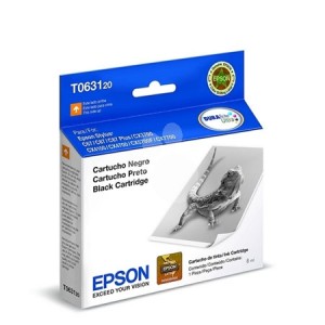 CART.TINTA EPSON T063120 NEGRO