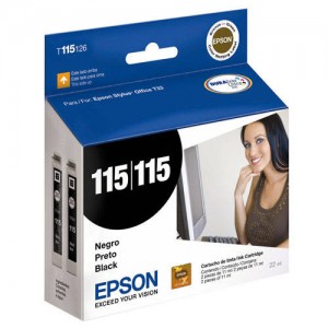 CART.TINTA EPSON T115126 DUAL NEGRO