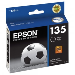 CART.TINTA EPSON T135120AL NEGRO T25