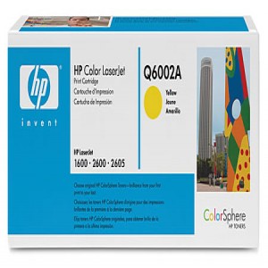 TONER HP Q6002A  #124A AMARILLO