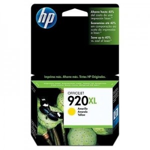 CART. HP #920XL CD974AL AMARILLO