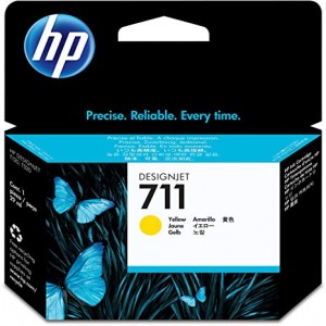 CART. HP #711   CZ132A  AMARILLO 29ML