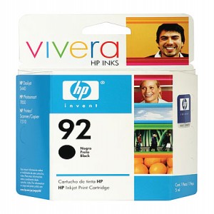 CART. HP # 92   C9362WL NEGRO P/1510 5ML