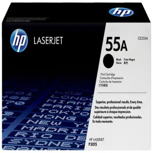 TONER HP CE255A  # 55A NEGRO L/JET P3015(6000PAG)