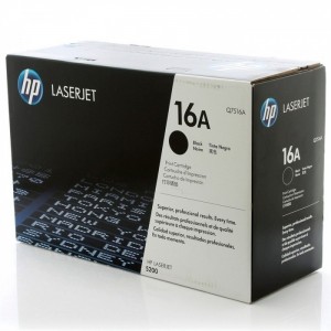 TONER HP Q7516A  # 16A NEGRO L/JET 5200  ST.