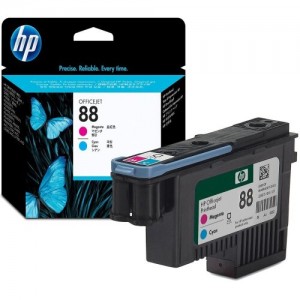 CART. HP # 88   C9382A  CABEZAL MAGENT/CYAN  ST.